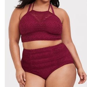 Crochet Torrid swimsuit size 2